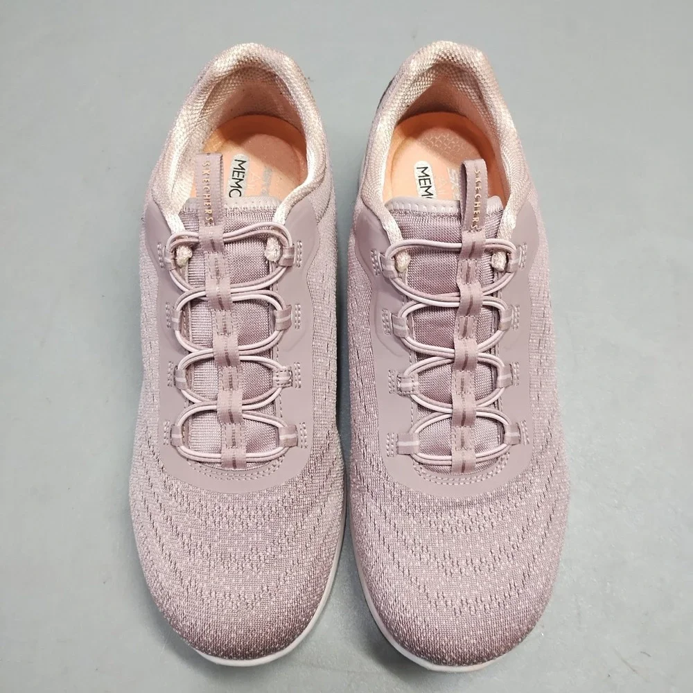 Skechers Vapor Foam Lite Revolve Sneakers Womens US 9.5 Pink White Memory Foam